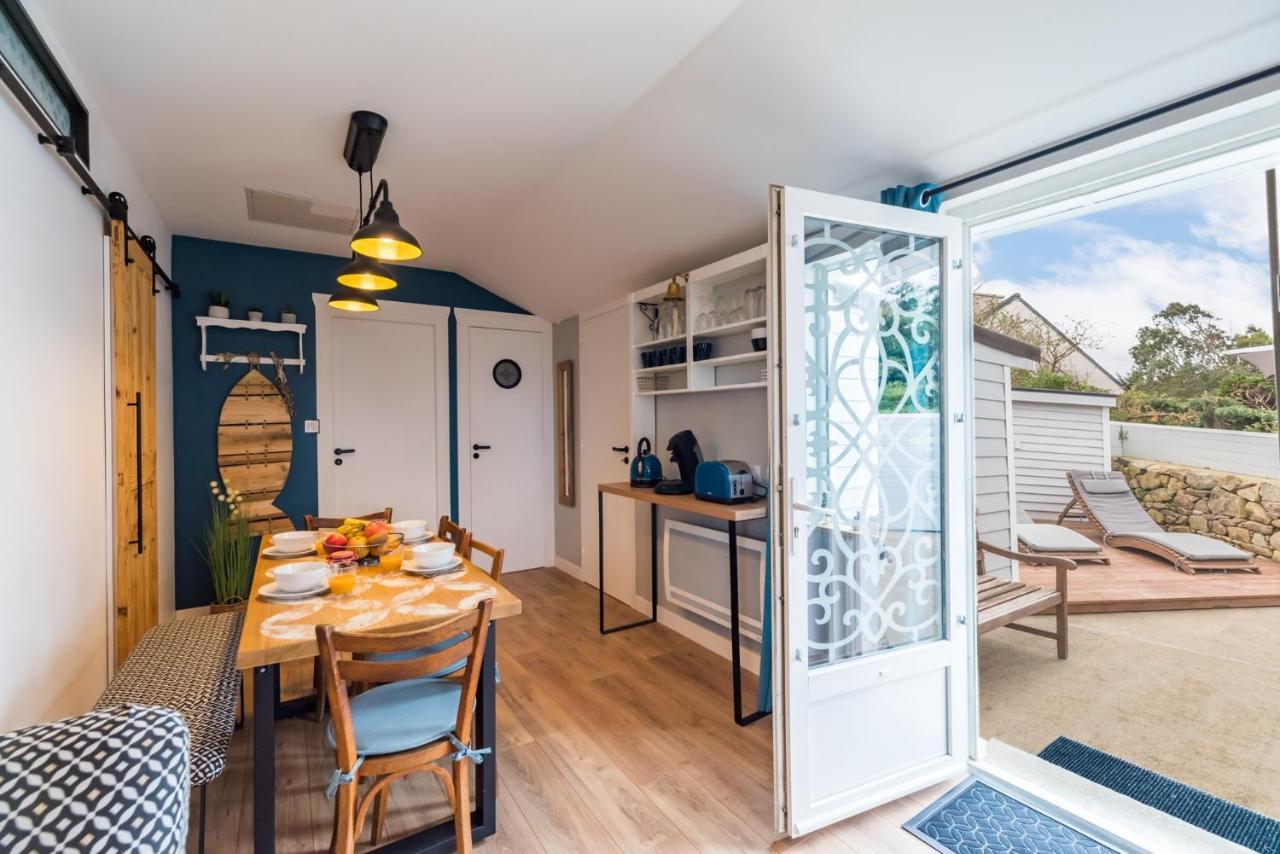 Ty Ker Embrun - Maison Vue Mer A 280M De La Plage Plougrescant Eksteriør bilde
